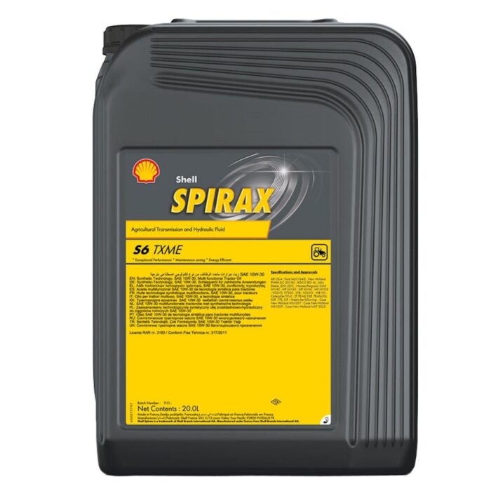 shell-spirax-s6-txme-20l-jerrycan Shell Spirax S6 TXME - 20 Litre Motor Yağı - Görsel 1