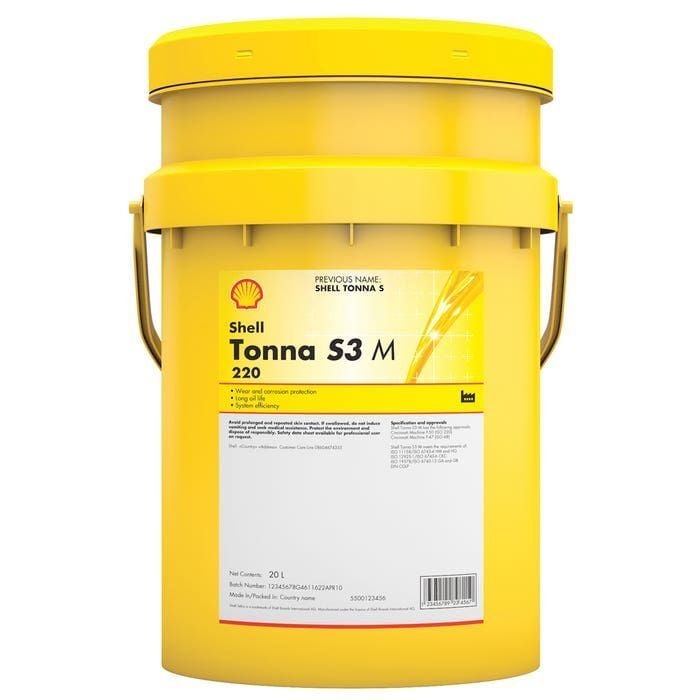 shell-tonna-s3-m-220-20-litre-93906 Shell Tonna S3 M 220 - 20 Litre Kızak Yağı - Görsel 1