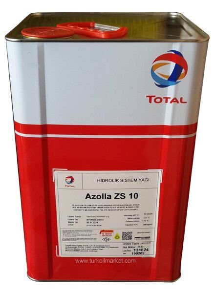 total-azolla-zs-10-15-kg-hidrolik-yag-87220 Total Azolla ZS 10 - 15 kg Hidrolik Yağ Hidrolik Yağı - Görsel 1