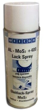 Weicon AL-MOS2 +400°C Yüksek Basınç ve Sıcaklığa Dayanıklı Kuru Yağlama Spreyi - 400 ml - Görsel 5