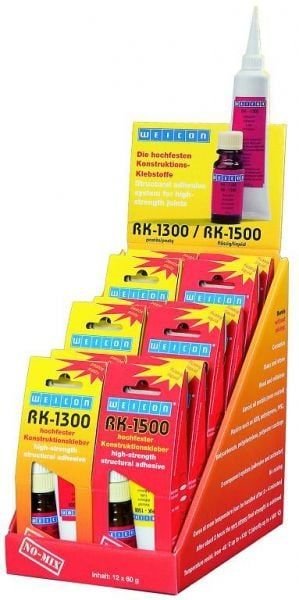 Weicon Display RK 1300 ve RK 1500 Toplam 12 Adet x 60 gr