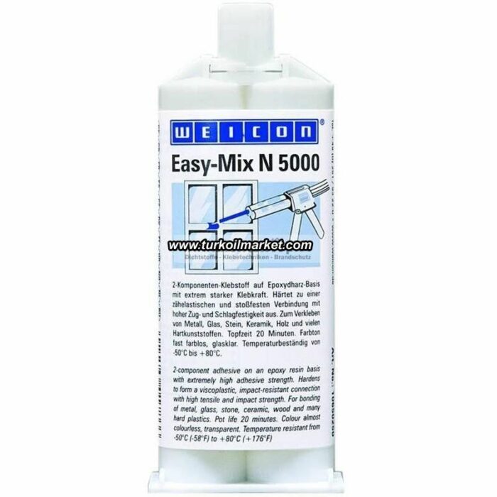 Weicon Easy Mix N 5000 - Epoxy Yapıştırıcı 50 gr - Görsel 6