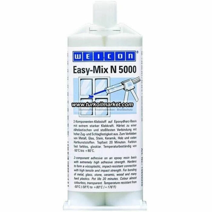 Weicon Easy Mix N 5000 - Epoxy Yapıştırıcı 50 gr - Görsel 7