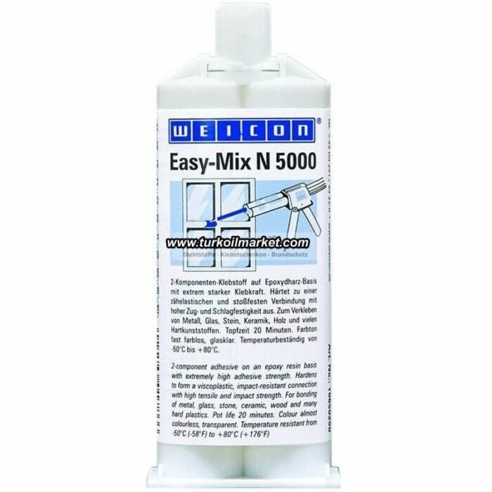 Weicon Easy Mix N 5000 - Epoxy Yapıştırıcı 50 gr - Görsel 8
