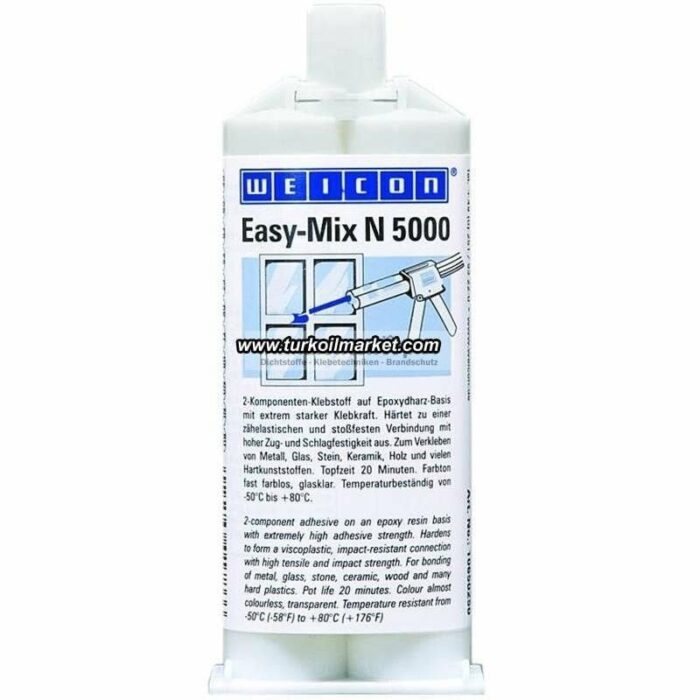 Weicon Easy Mix N 5000 - Epoxy Yapıştırıcı 50 gr - Görsel 2