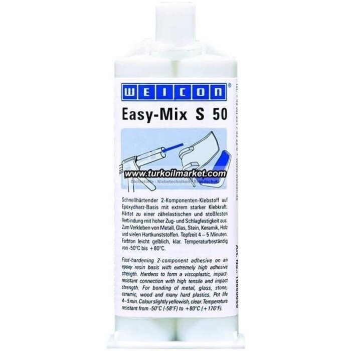 Weicon Easy Mix S 50 - Epoxy Yapıştırıcı 50 gr - Görsel 6