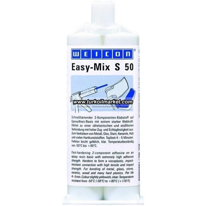 Weicon Easy Mix S 50 - Epoxy Yapıştırıcı 50 gr - Görsel 7