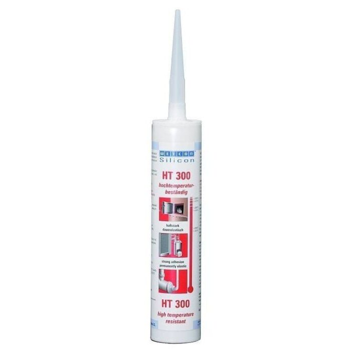 Weicon HT 300 - Kırmızı Yüksek Sıcaklık Silikonu 310 ml - Görsel 6