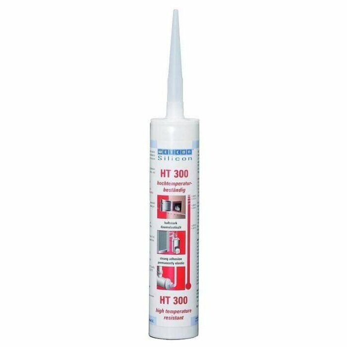 Weicon HT 300 - Kırmızı Yüksek Sıcaklık Silikonu 310 ml - Görsel 8