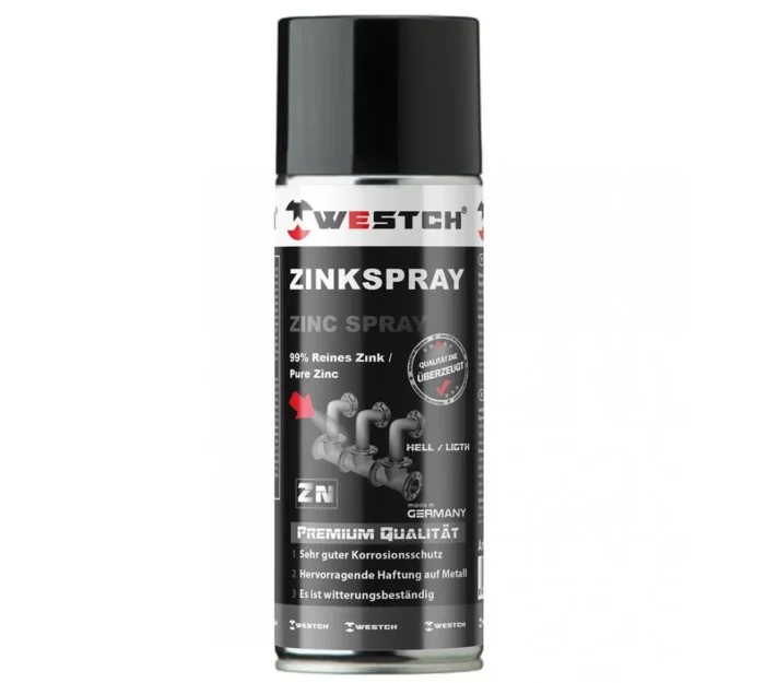 Westch Çinko Galvaniz Sprey 500 ml Açık Renkli Metal Koruyucu - Görsel 1