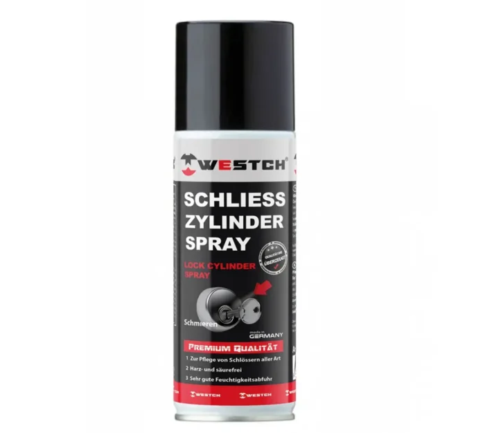 westch-kilit-silah-yaglama-sprey-200ml Westch Oto Kilit & Silah Yağlama Spreyi 200 Ml - Görsel 1